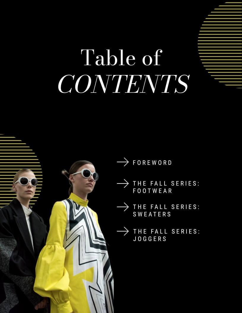 Fashion Catalog Template - Slide 2 Fashion Catalog Template - Slide 2