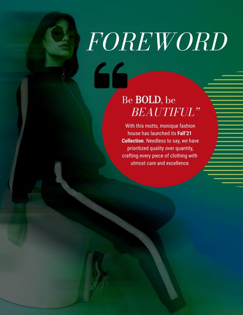 Fashion Catalog Template - Slide 3 Fashion Catalog Template - Slide 3