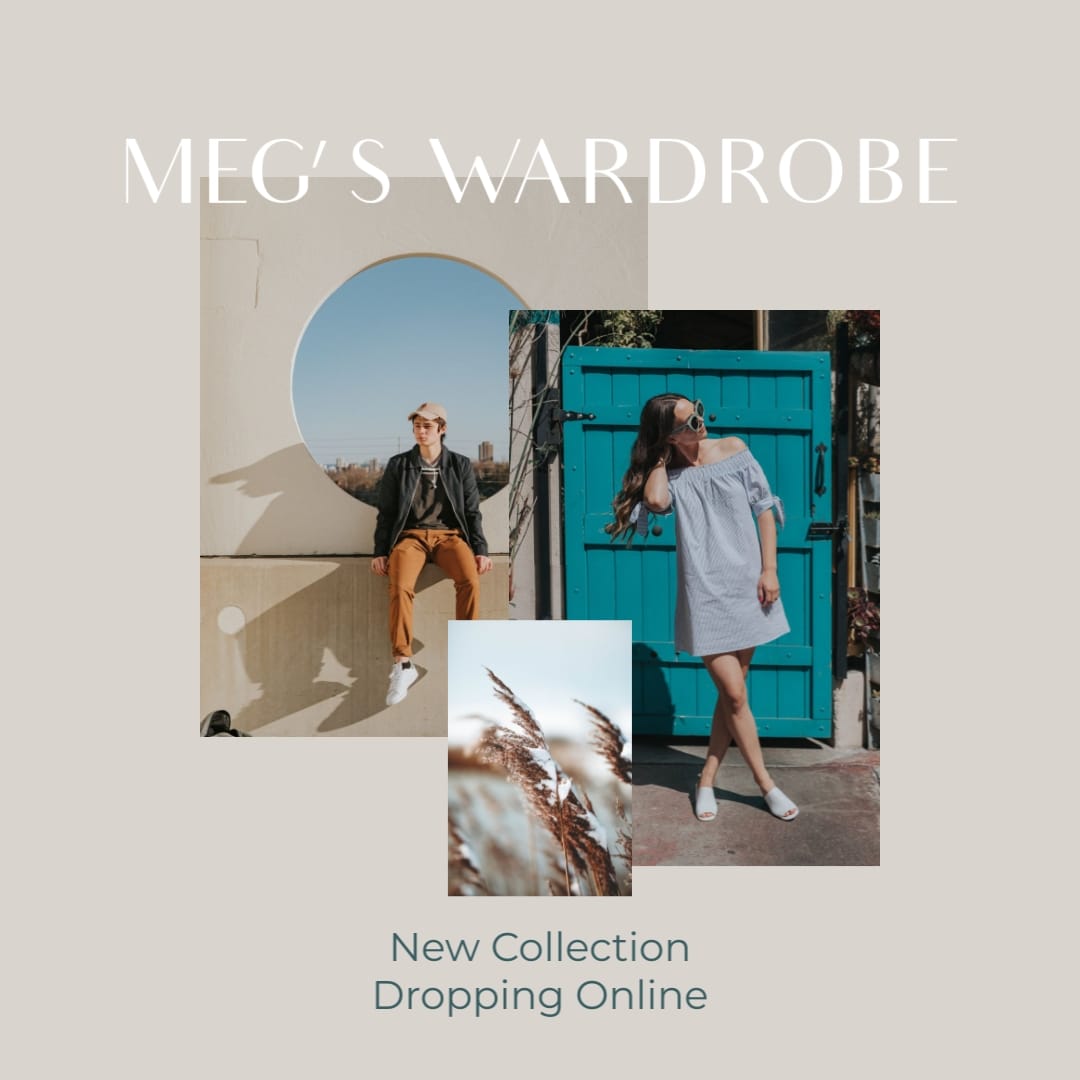 Fashion Clothing Video Ad Square Template