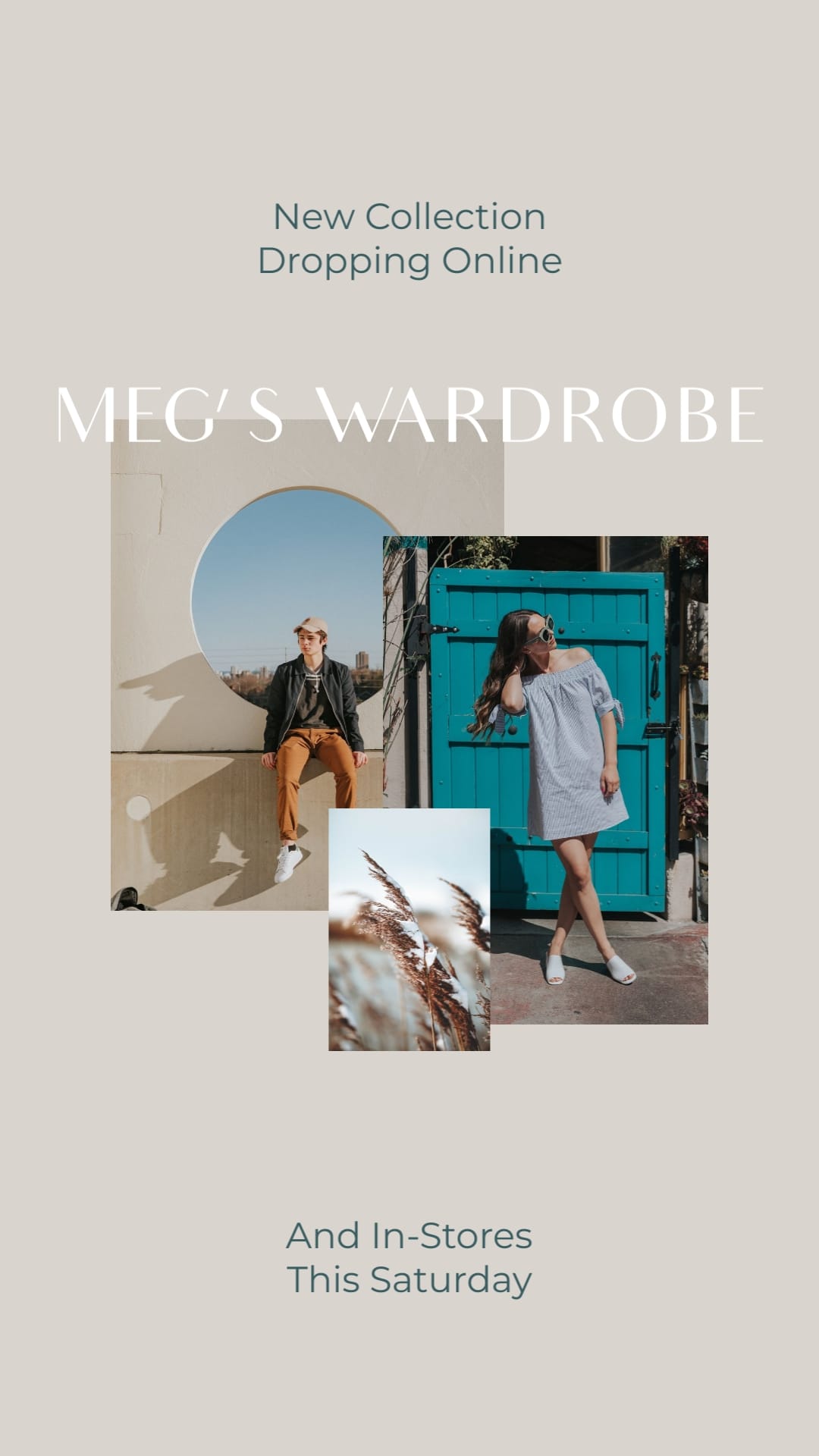 Fashion Clothing Video Ad Vertical Template