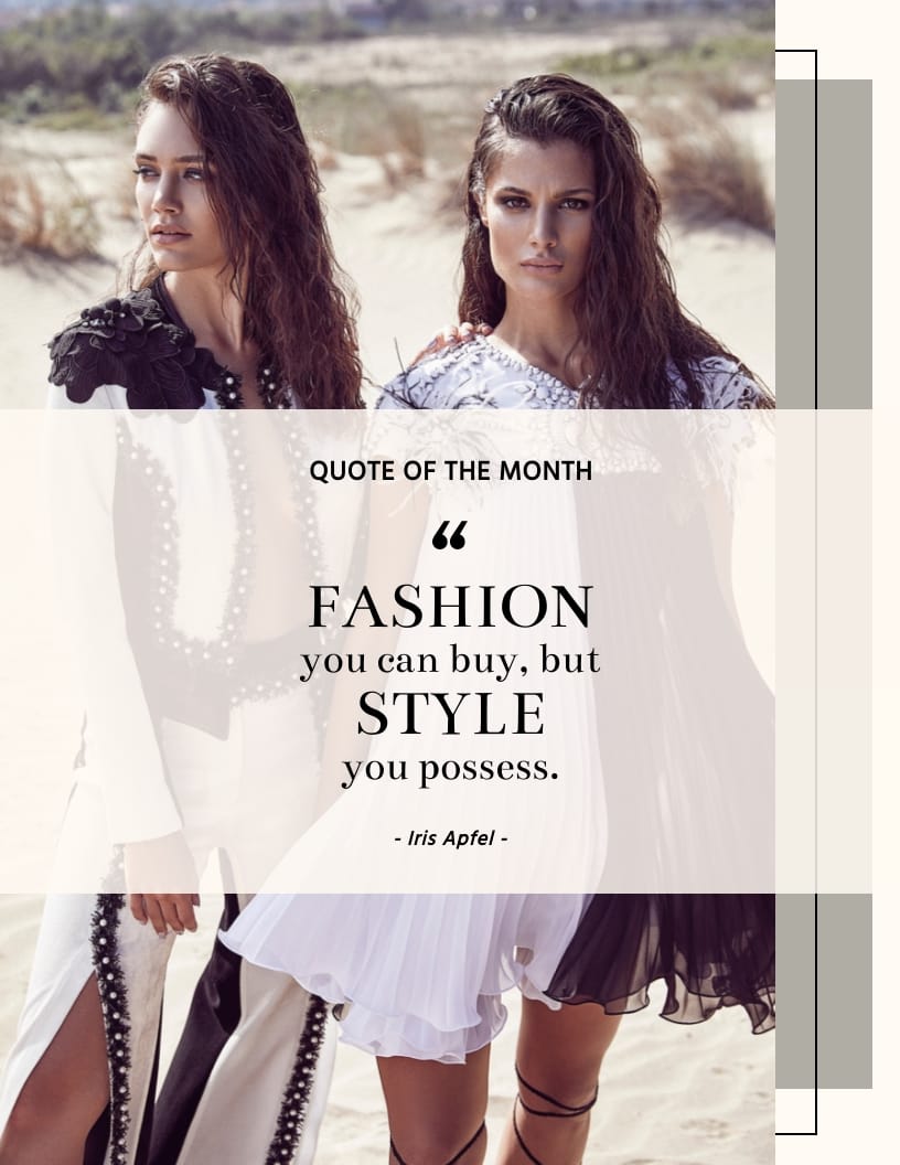Fashion Magazine Cover Template Visme