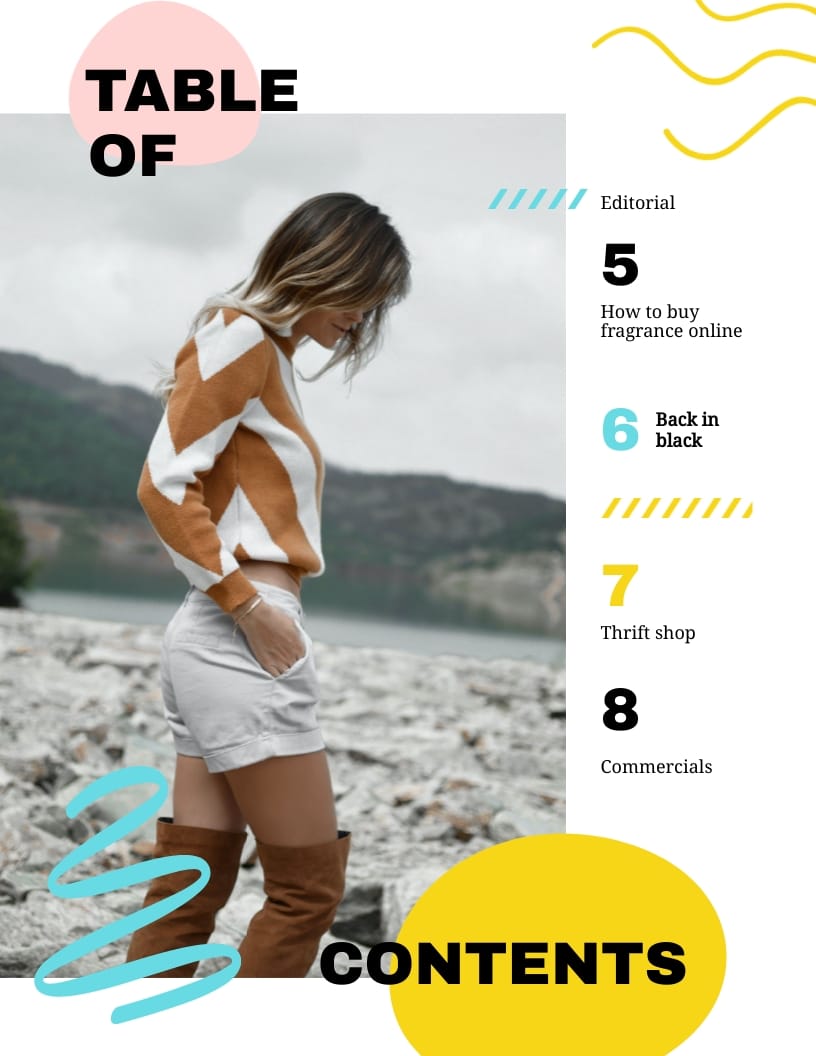 Fashion Magazine Template - Slide 2 Fashion Magazine Template - Slide 2