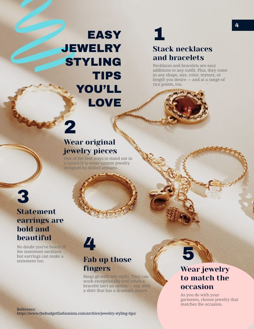 Fashion Magazine Template - Slide 4 Fashion Magazine Template - Slide 4