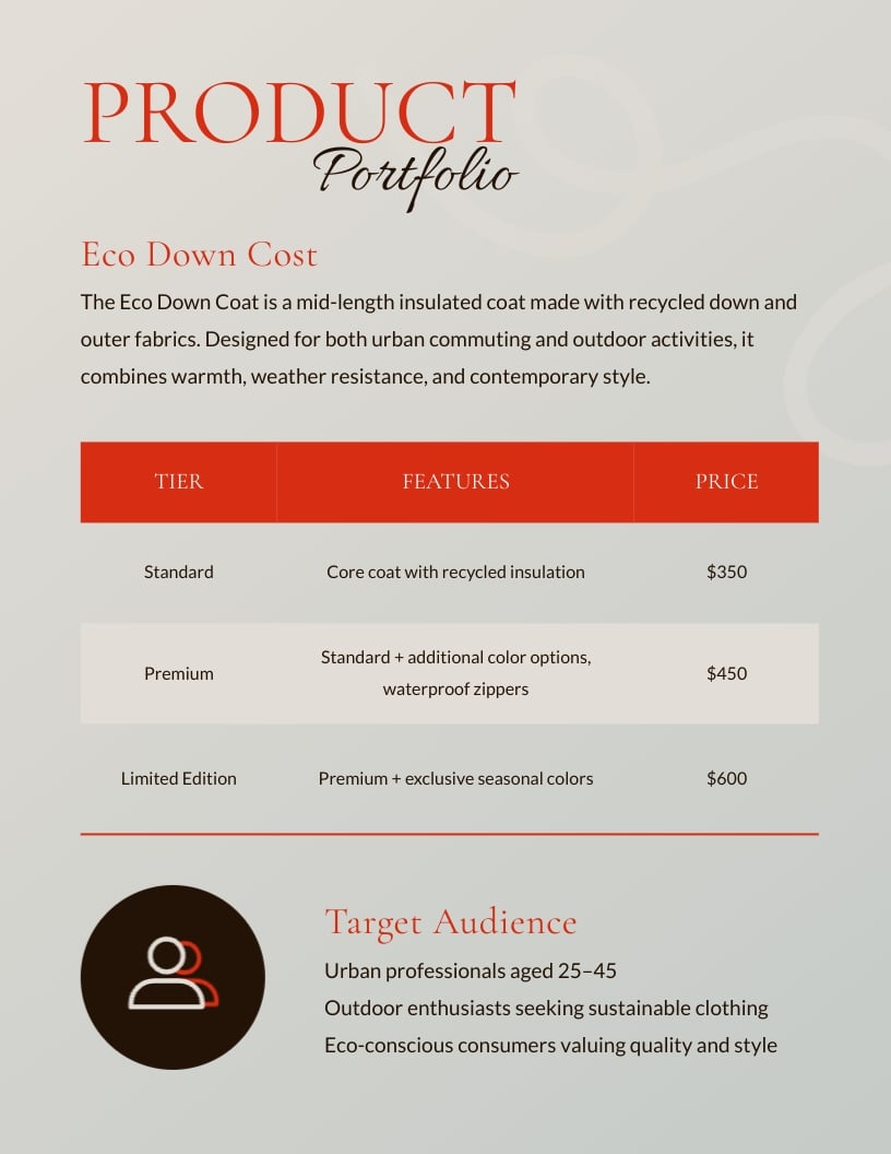 Fashion Product Development Portfolio Template - Slide 4 Fashion Product Development Portfolio Template - Slide 4