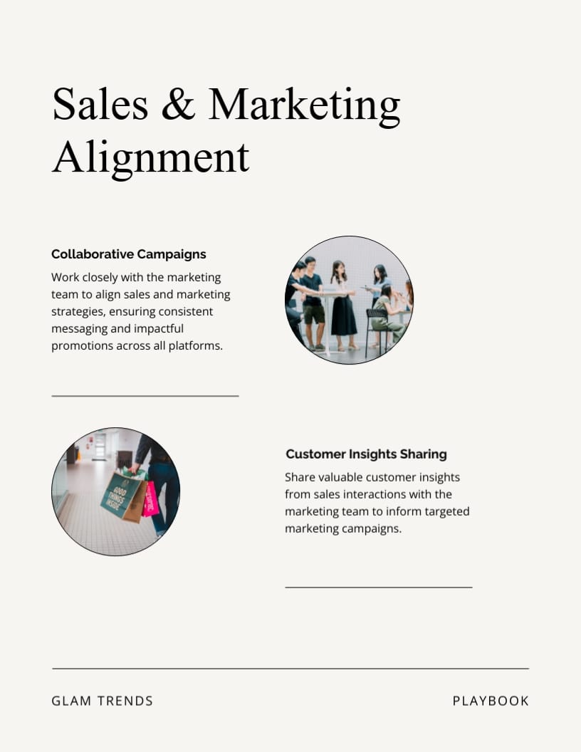 Fashion Sales Playbook Template - Slide 11 Fashion Sales Playbook Template - Slide 11