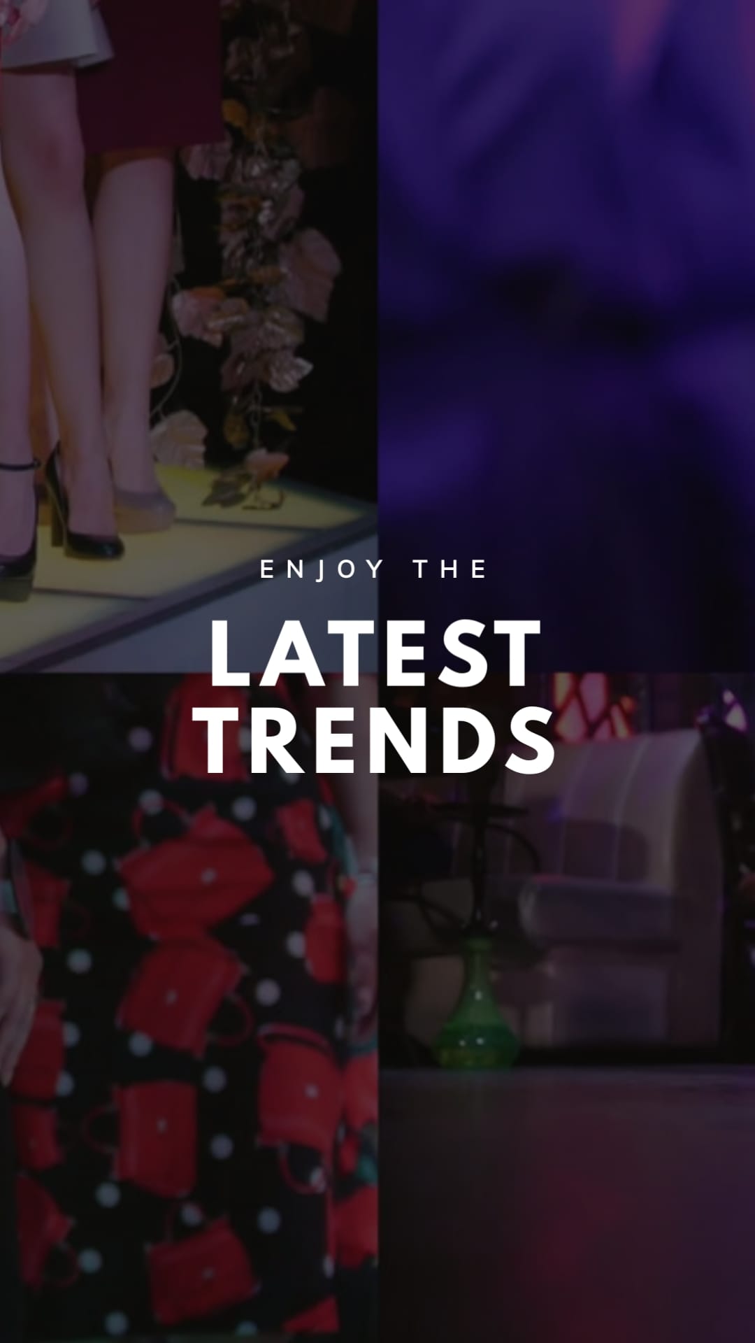 Fashion Show Trailer Video Vertical Template