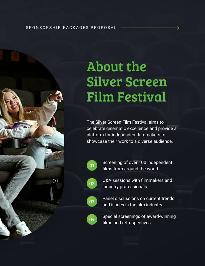 Festival Sponsorship Packages Proposal