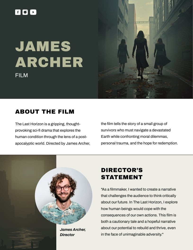 Film Press Kit Template