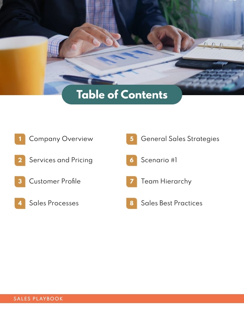 Finance Agency Sales Playbook Template - Slide 3 Finance Agency Sales Playbook Template - Slide 3