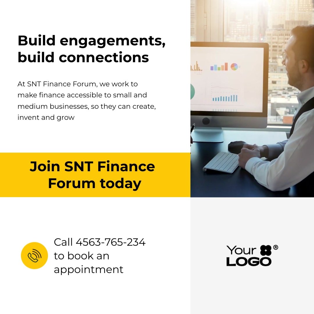 Finance Promotion Video Square Template