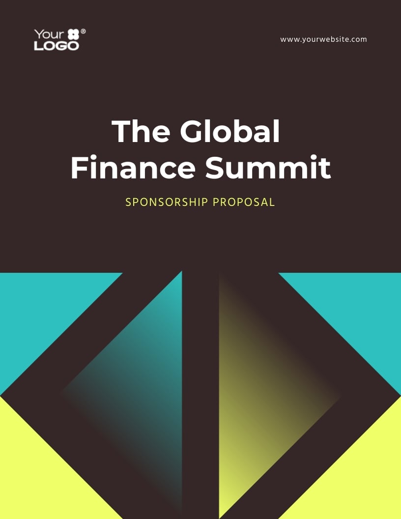 Financial Brand Sponsorship Proposal Template