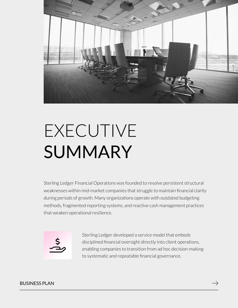 Financial Management Plan Template | Visme