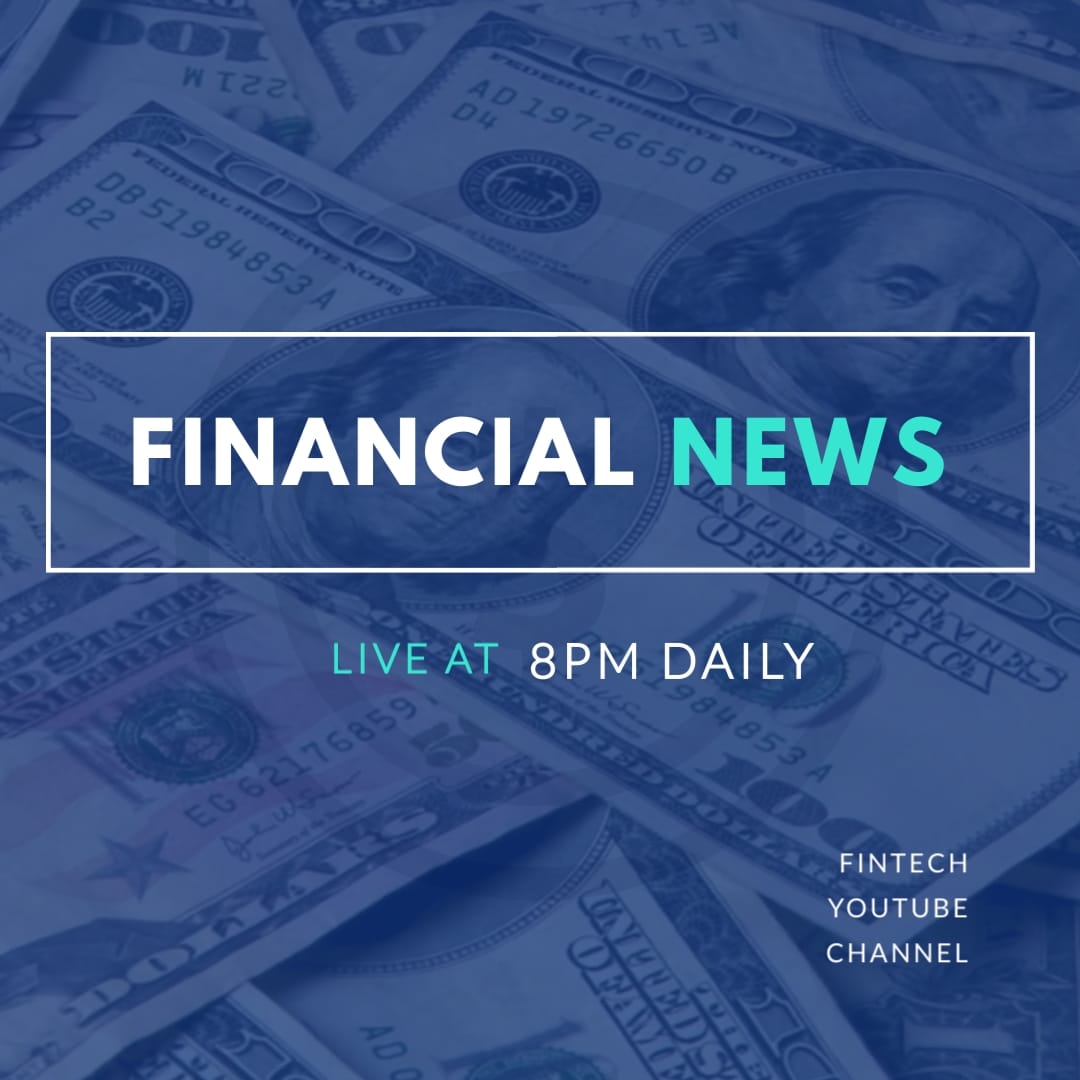 Financial News Intro Square Template
