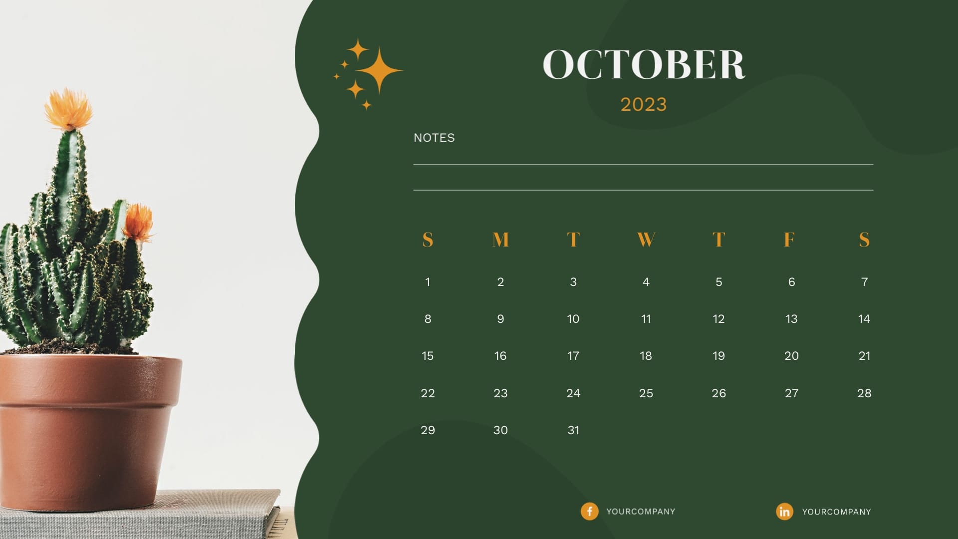 Financial Services Calendar Template - Slide 10 Financial Services Calendar Template - Slide 10