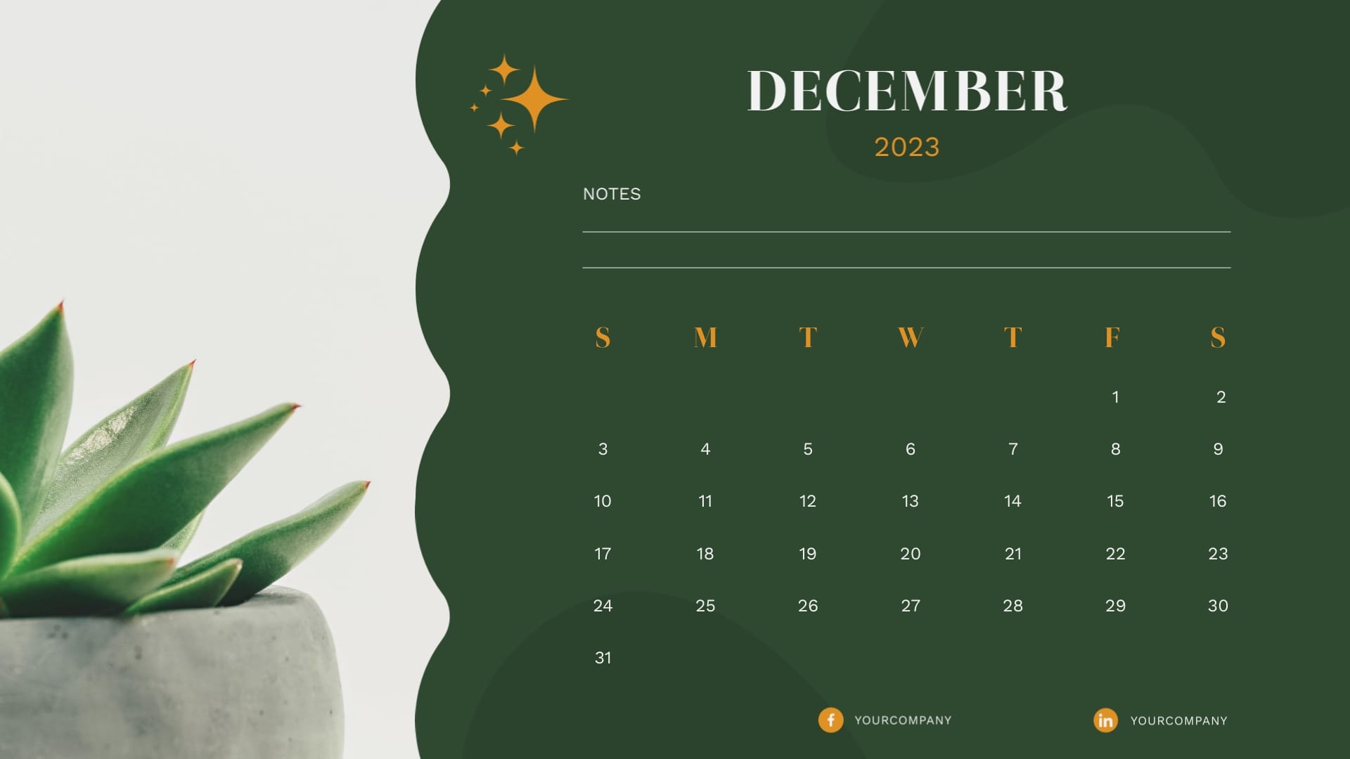 Financial Services Calendar Template - Slide 12 Financial Services Calendar Template - Slide 12