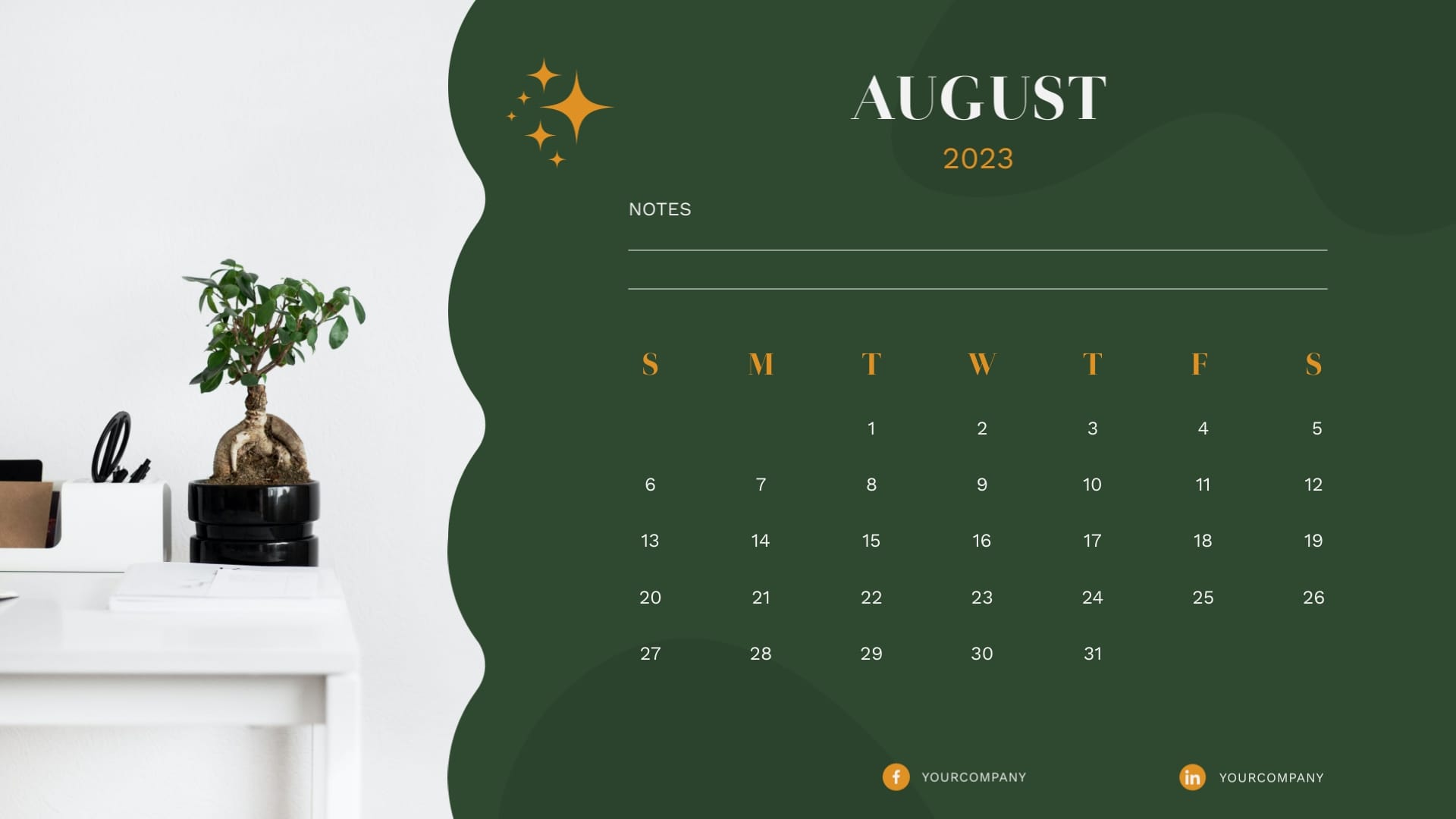 Financial Services Calendar Template - Slide 8 Financial Services Calendar Template - Slide 8