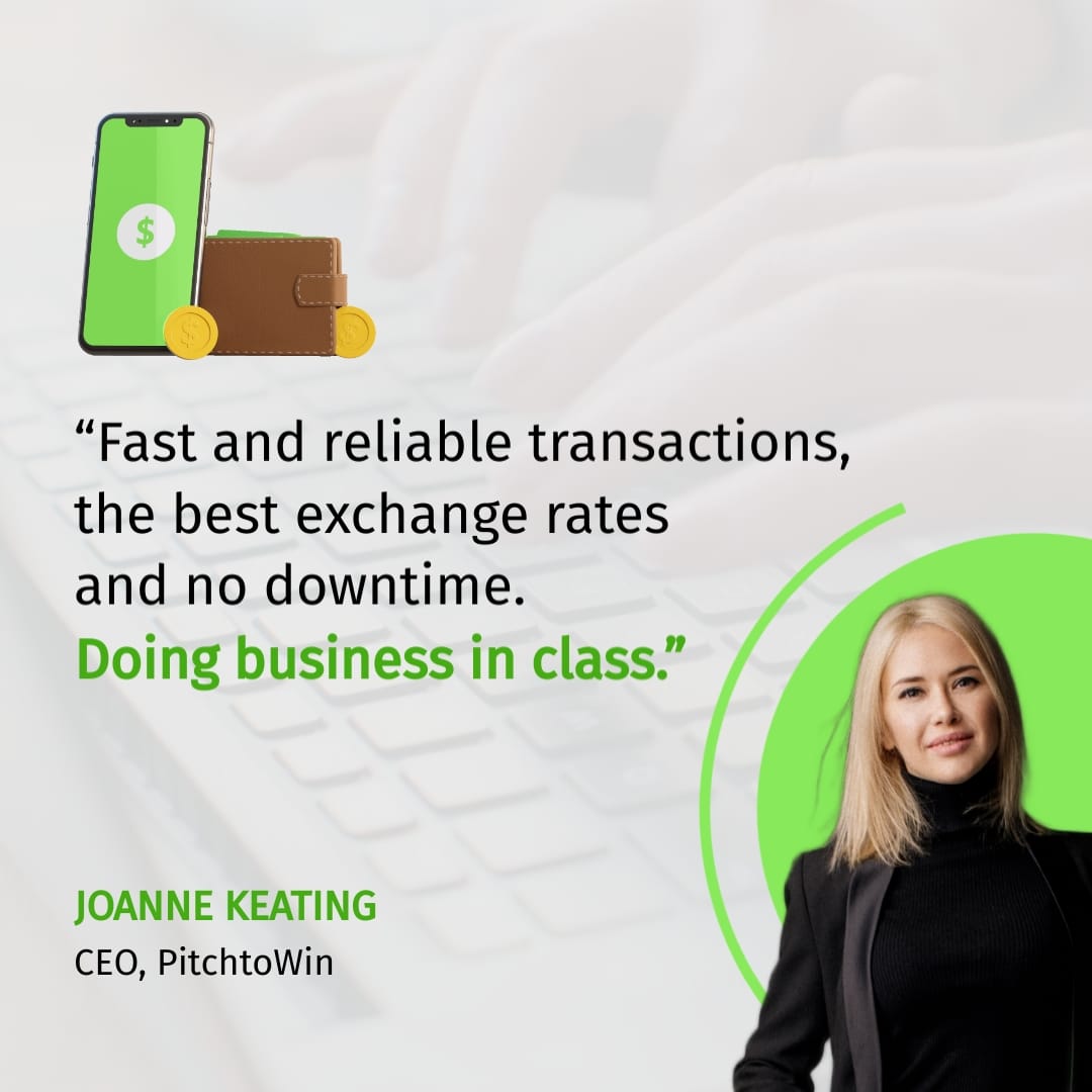 Financial Services Company Video Testimonial Square Template
