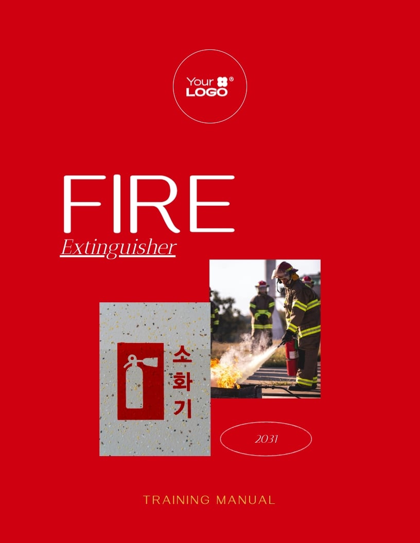 Fire Extinguisher Training Manual Template