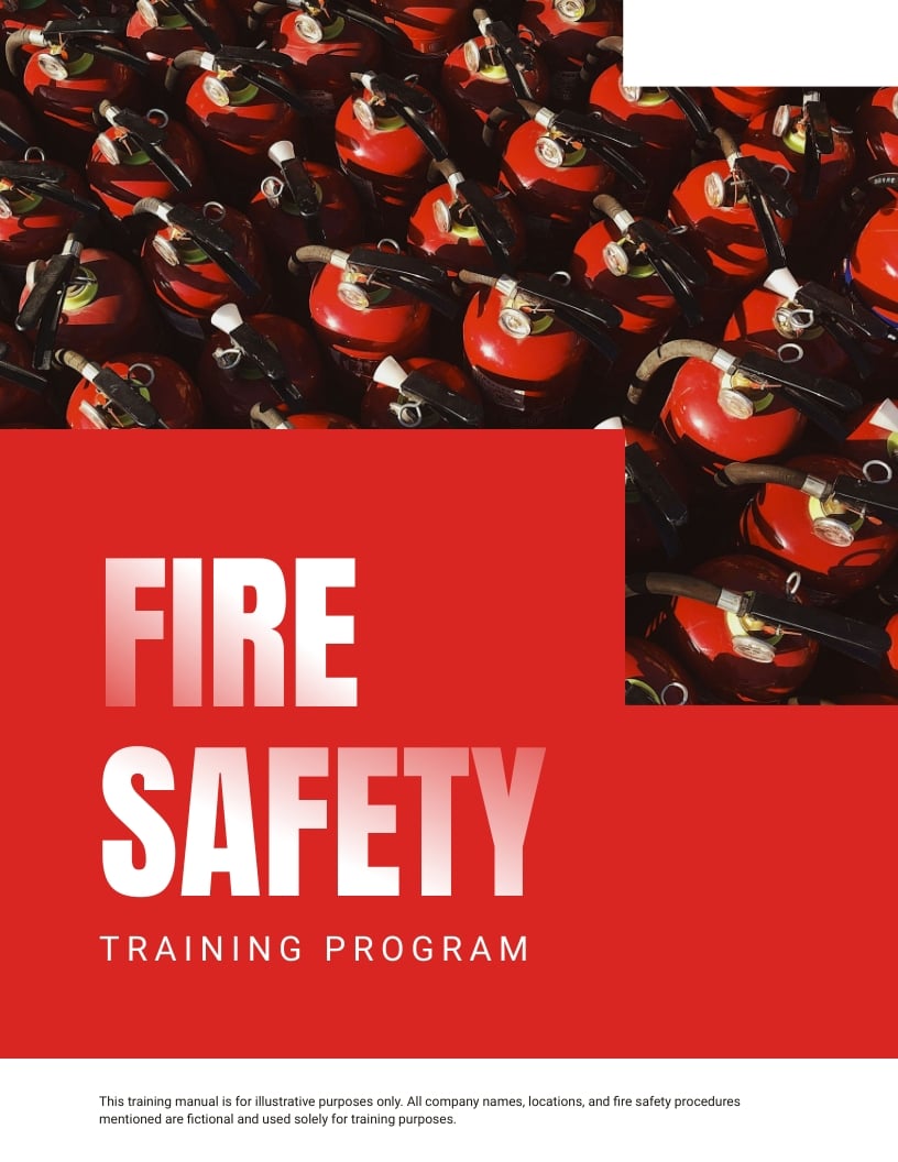 Fire Training Manual Template