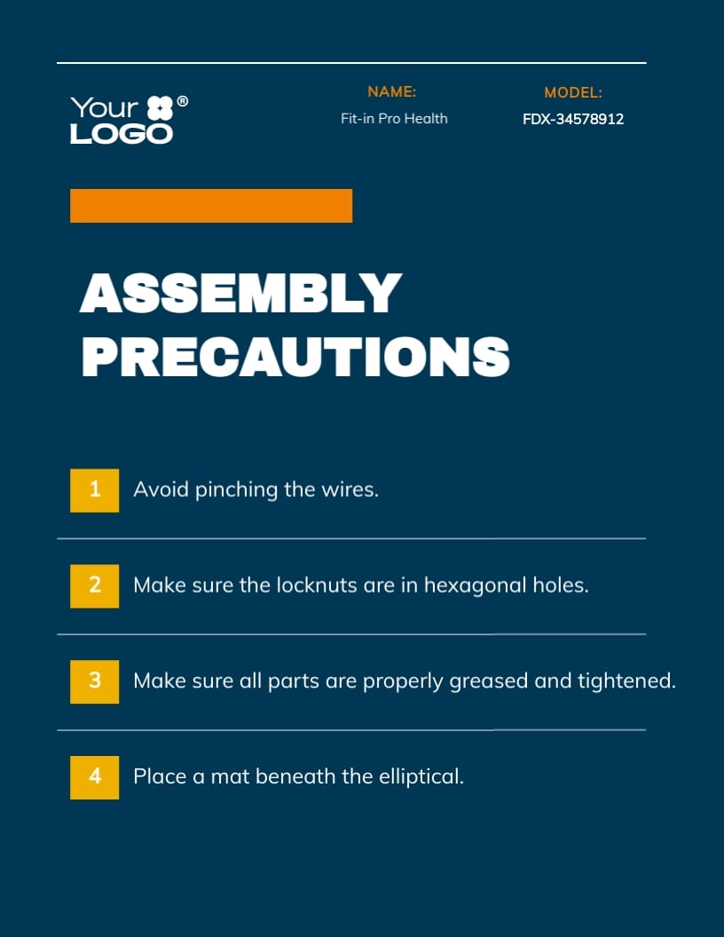 Fitness Equipment Training Manual