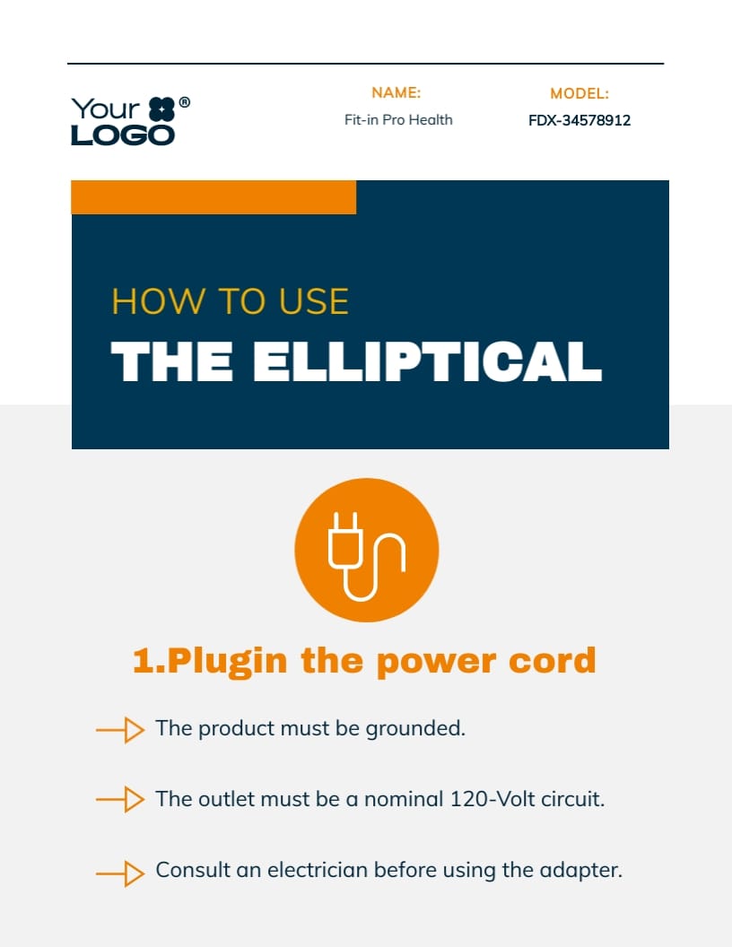 Fitness Equipment Training Manual