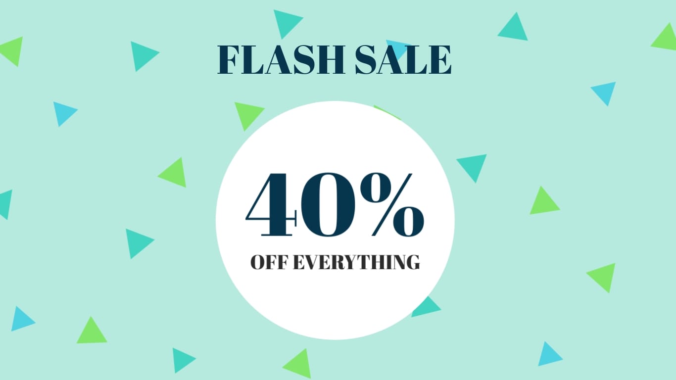 Flash Sale - Twitter Ad Template