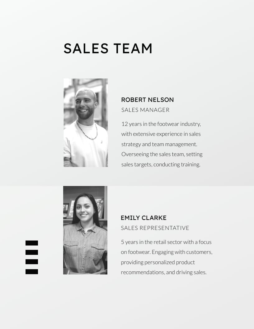 Footwear Retail Sales Playbook Template - Slide 4 Footwear Retail Sales Playbook Template - Slide 4