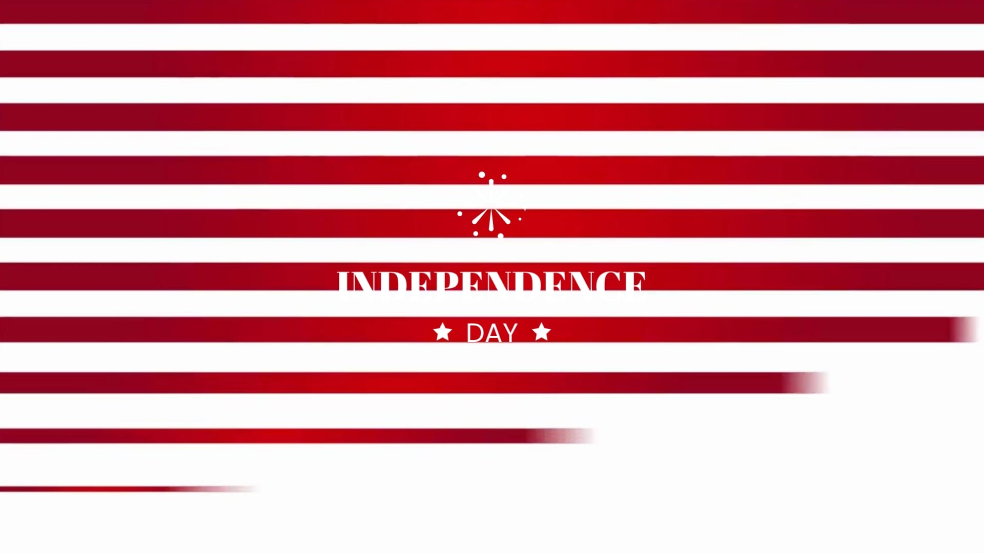 Fourth of July Greeting Card Template