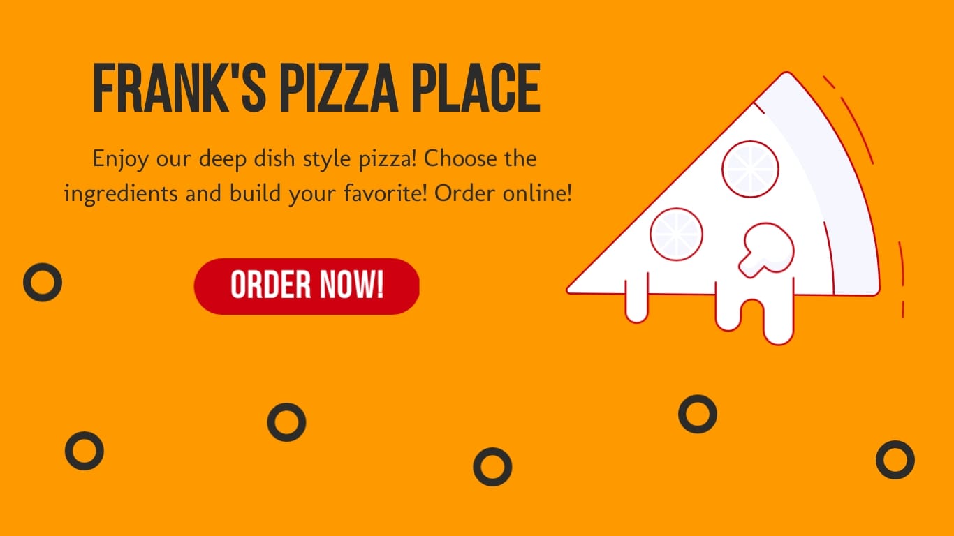 Franks Pizza Wide Template