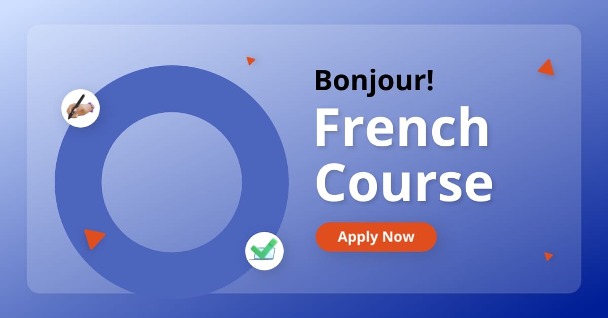 French Course Facebook Ad Template French Course Facebook Ad Template