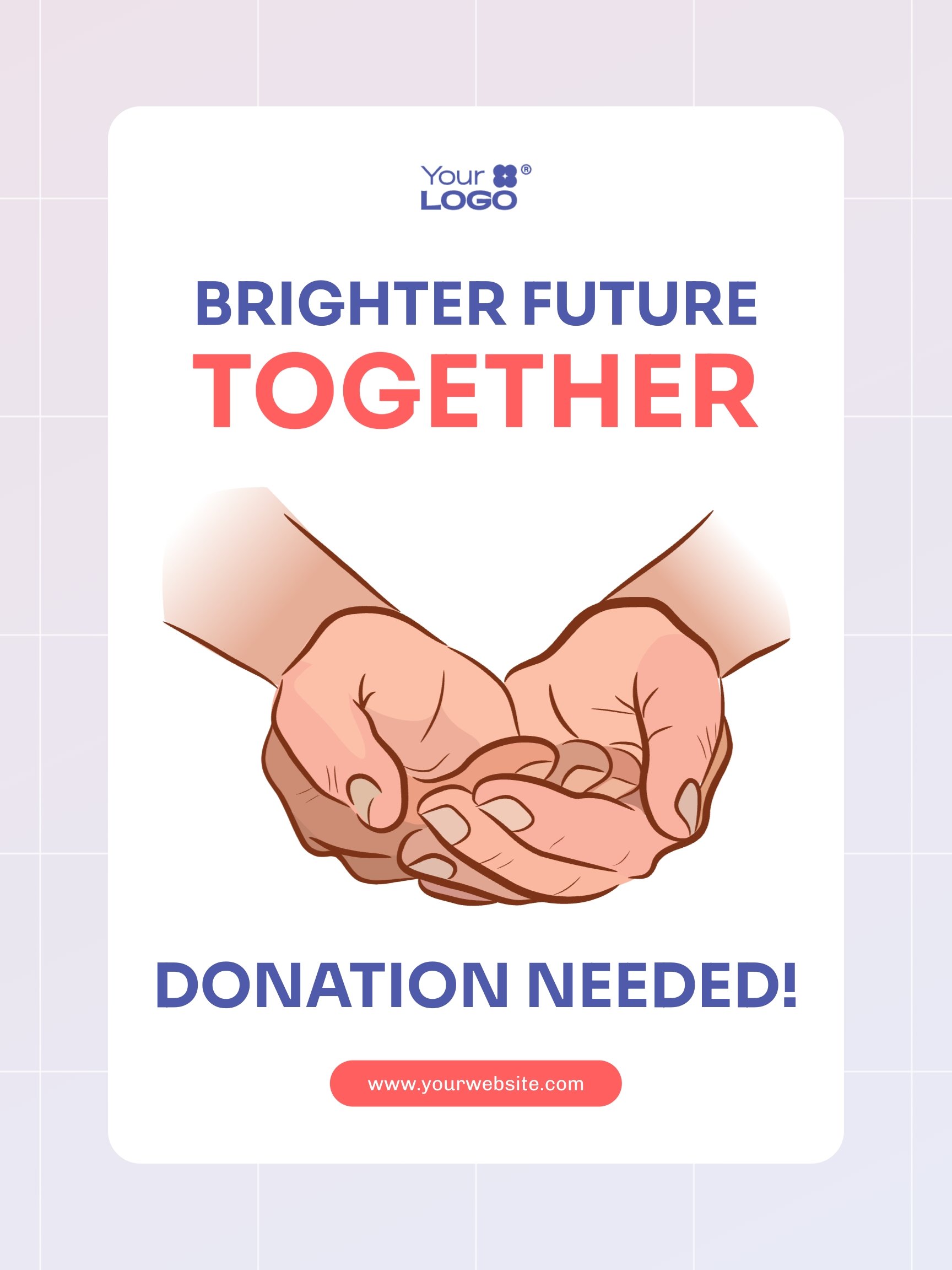 Fundraising Donation Poster Template