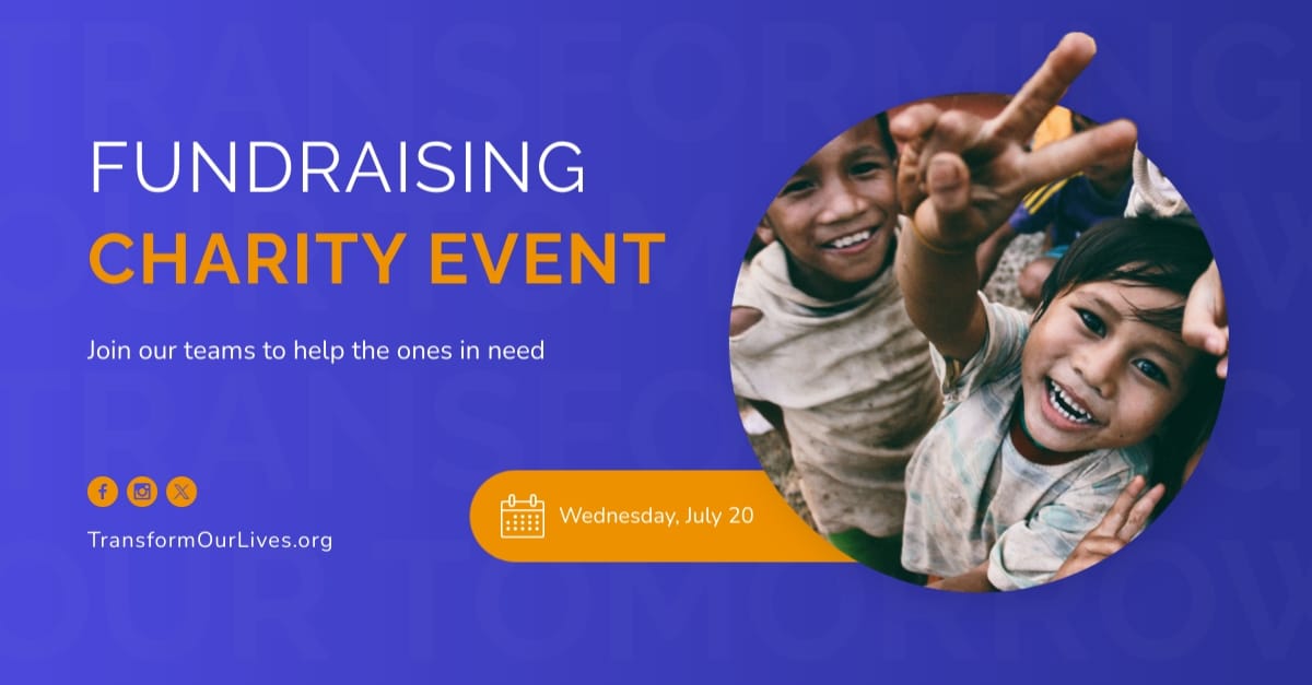 Fundraising LinkedIn Sponsored Ad Template