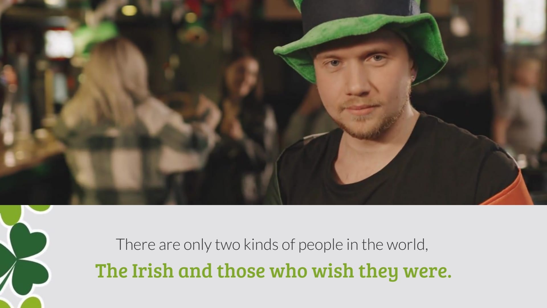 Funny St Patricks Day Greeting Card Template