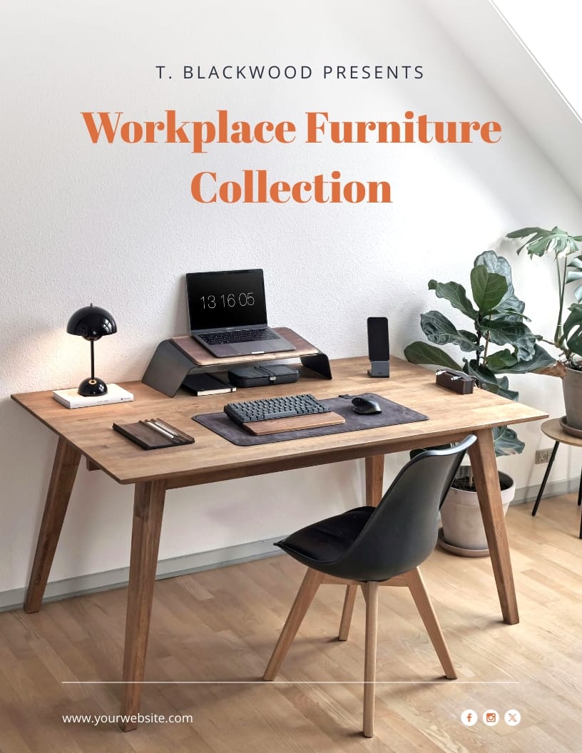 Furniture Booklet Template