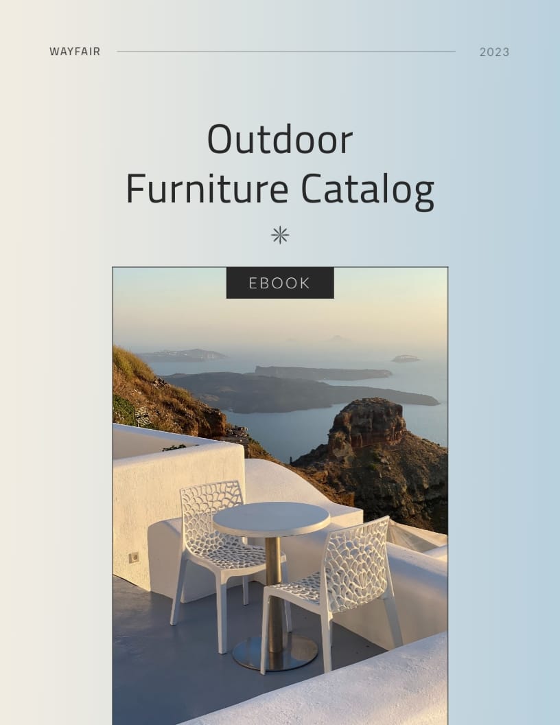 Furniture Catalog Ebook Template