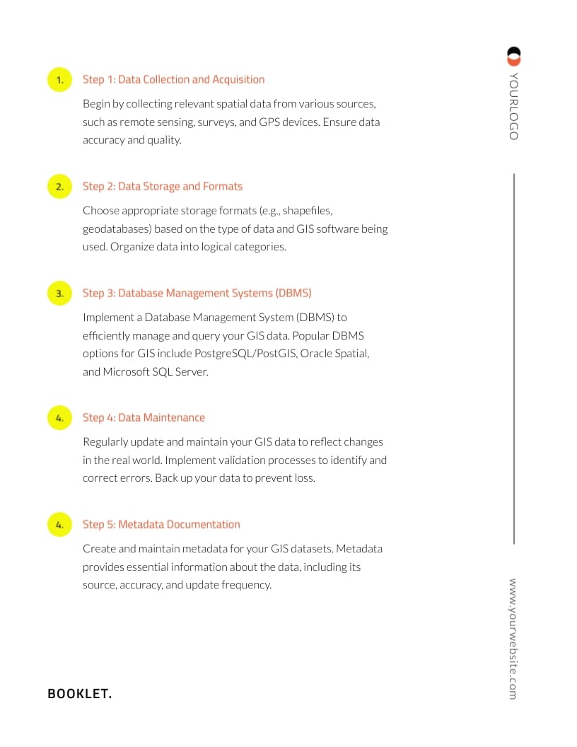 GIS Booklet Template - Slide 7 GIS Booklet Template - Slide 7