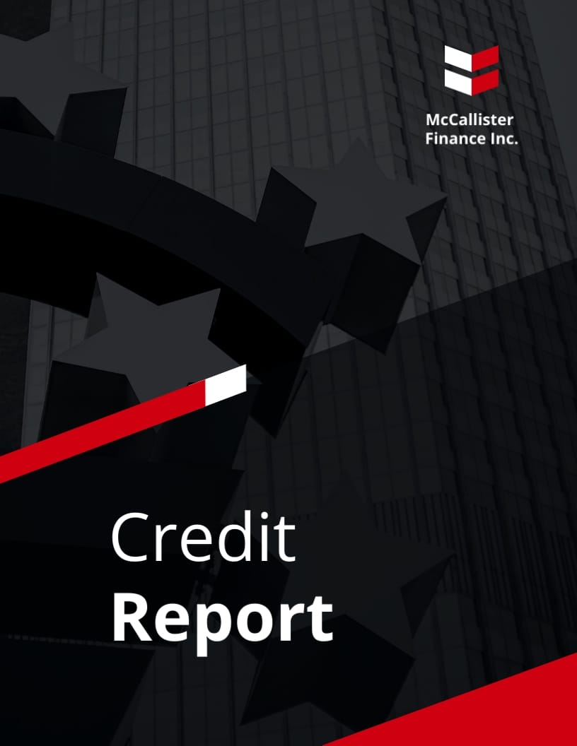 General Credit Report Template