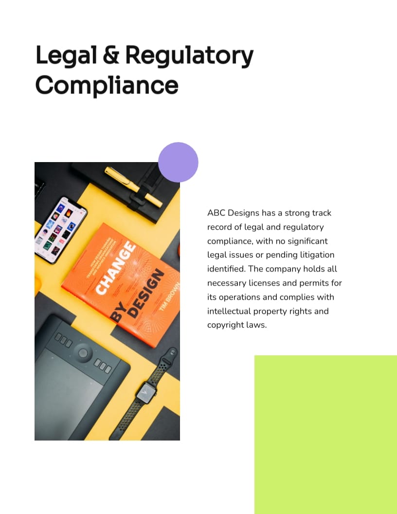 General Due Diligence Report