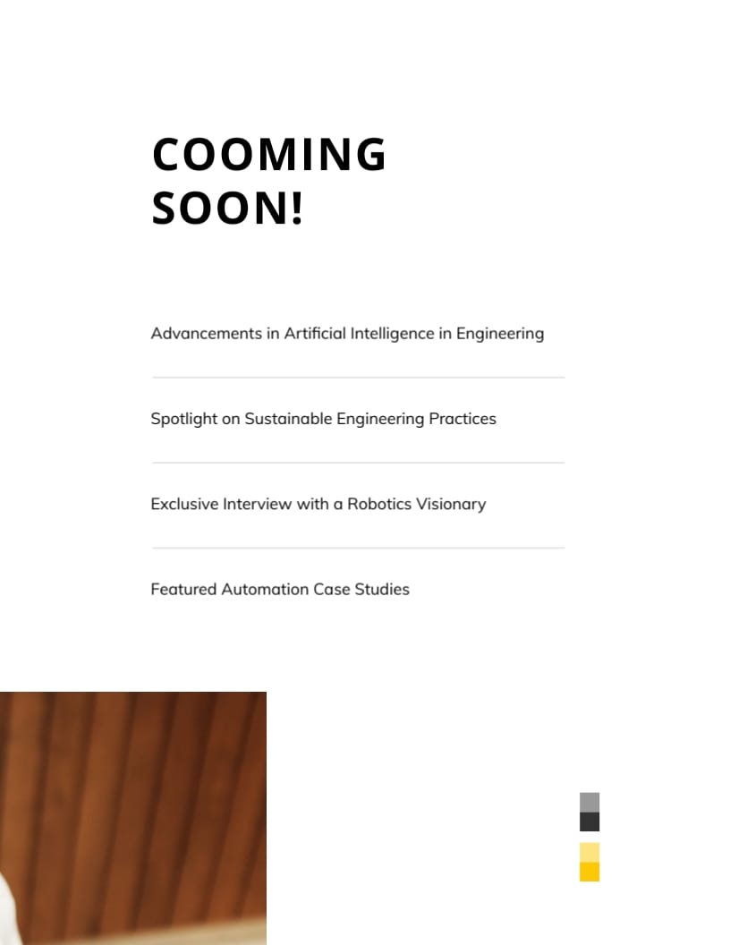 General Engineering Magazine Template - Slide 9 General Engineering Magazine Template - Slide 9