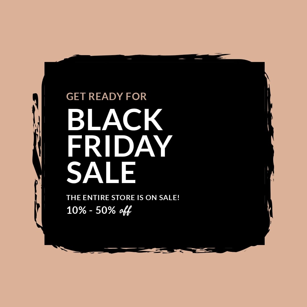 Get Ready Black Friday Instagram Post Template