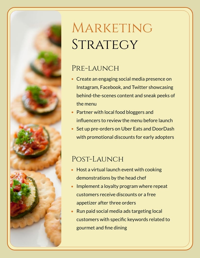 Ghost Restaurant Business Plan Template - Slide 7 Ghost Restaurant Business Plan Template - Slide 7