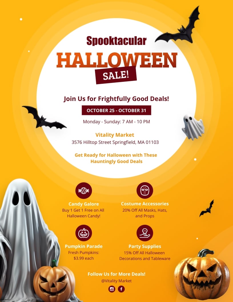 Giant Food Flyer Template