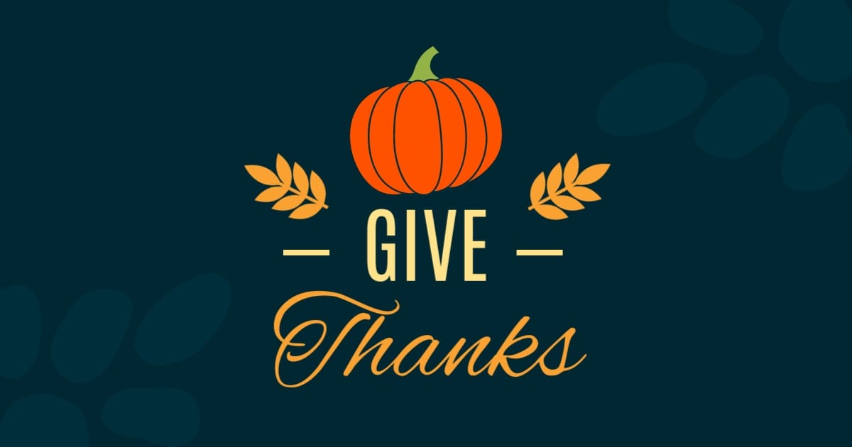 Giving Thanks Facebook Post Template