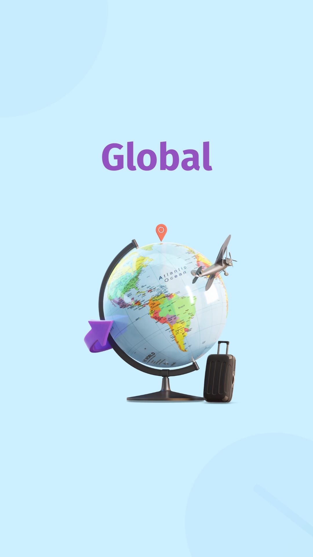 Global Animated Vertical Template