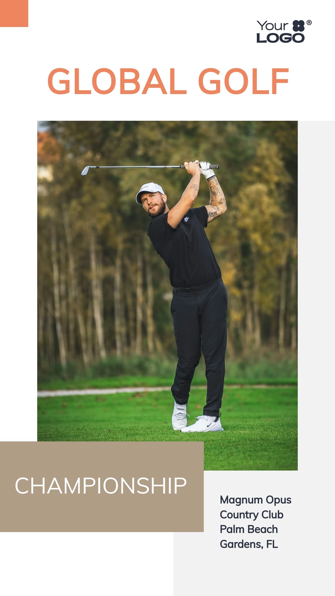 Golf Event Instagram Story Template