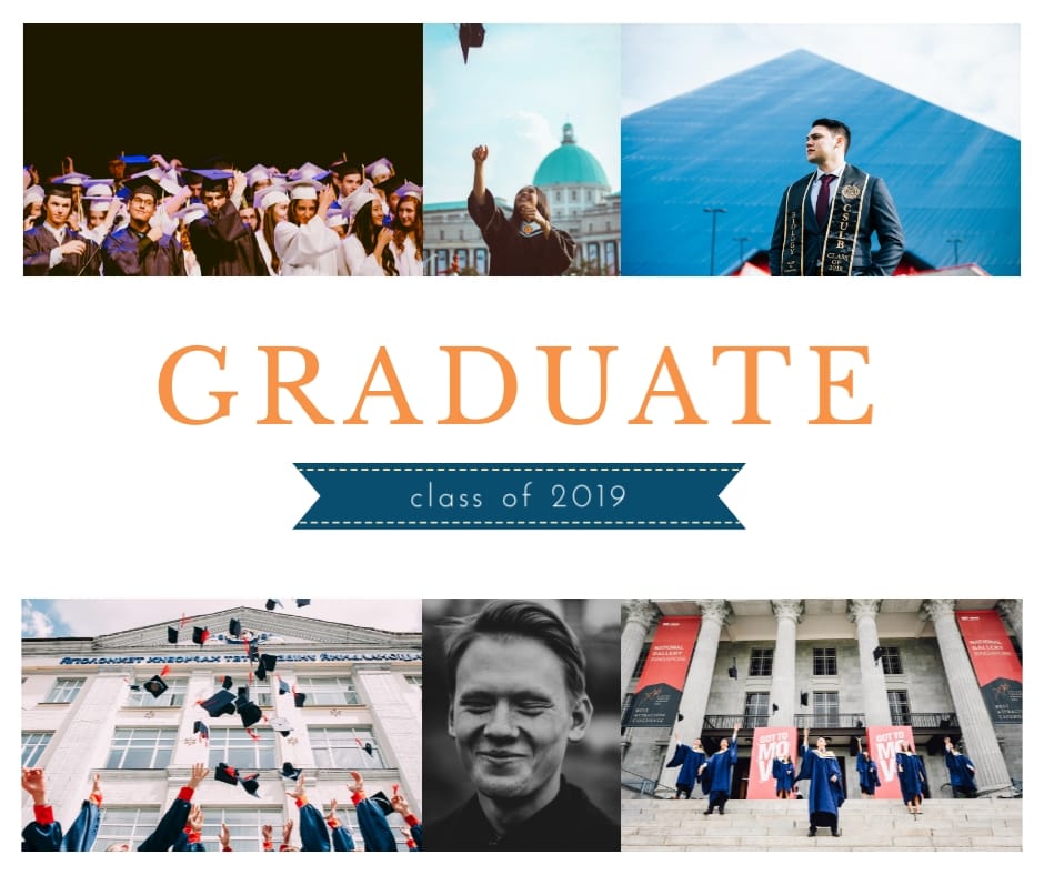 Graduates of 2019 Facebook Post Template