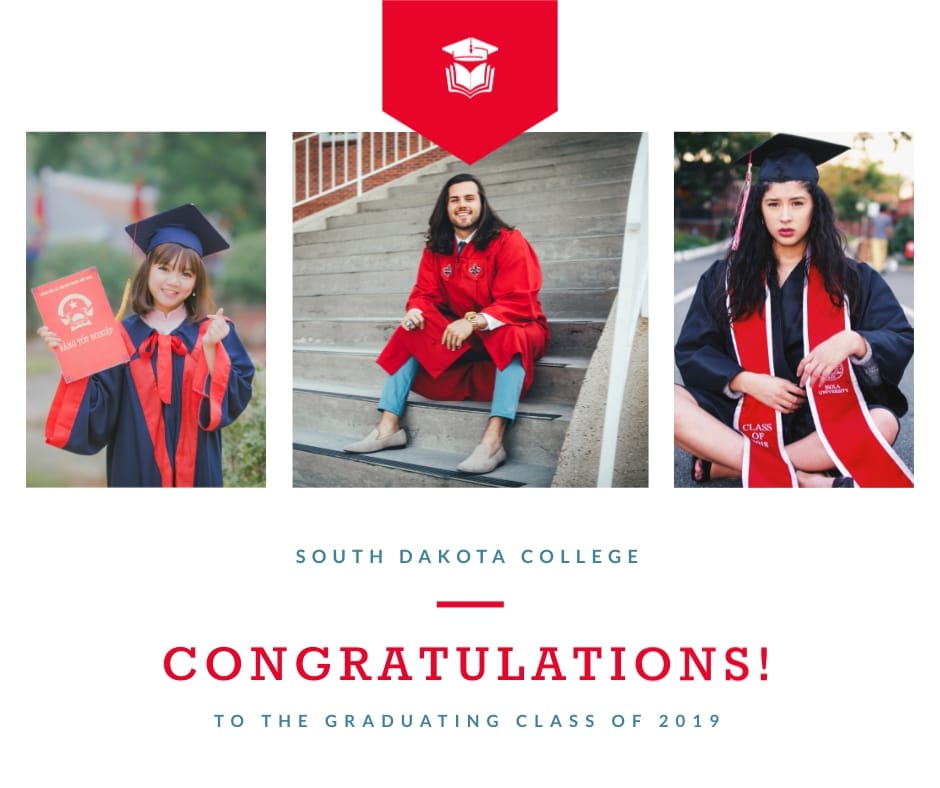 Graduates of Class 2019 Facebook Post Template