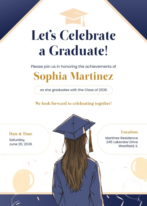 Graduation Invitation Template Graduation Invitation Template