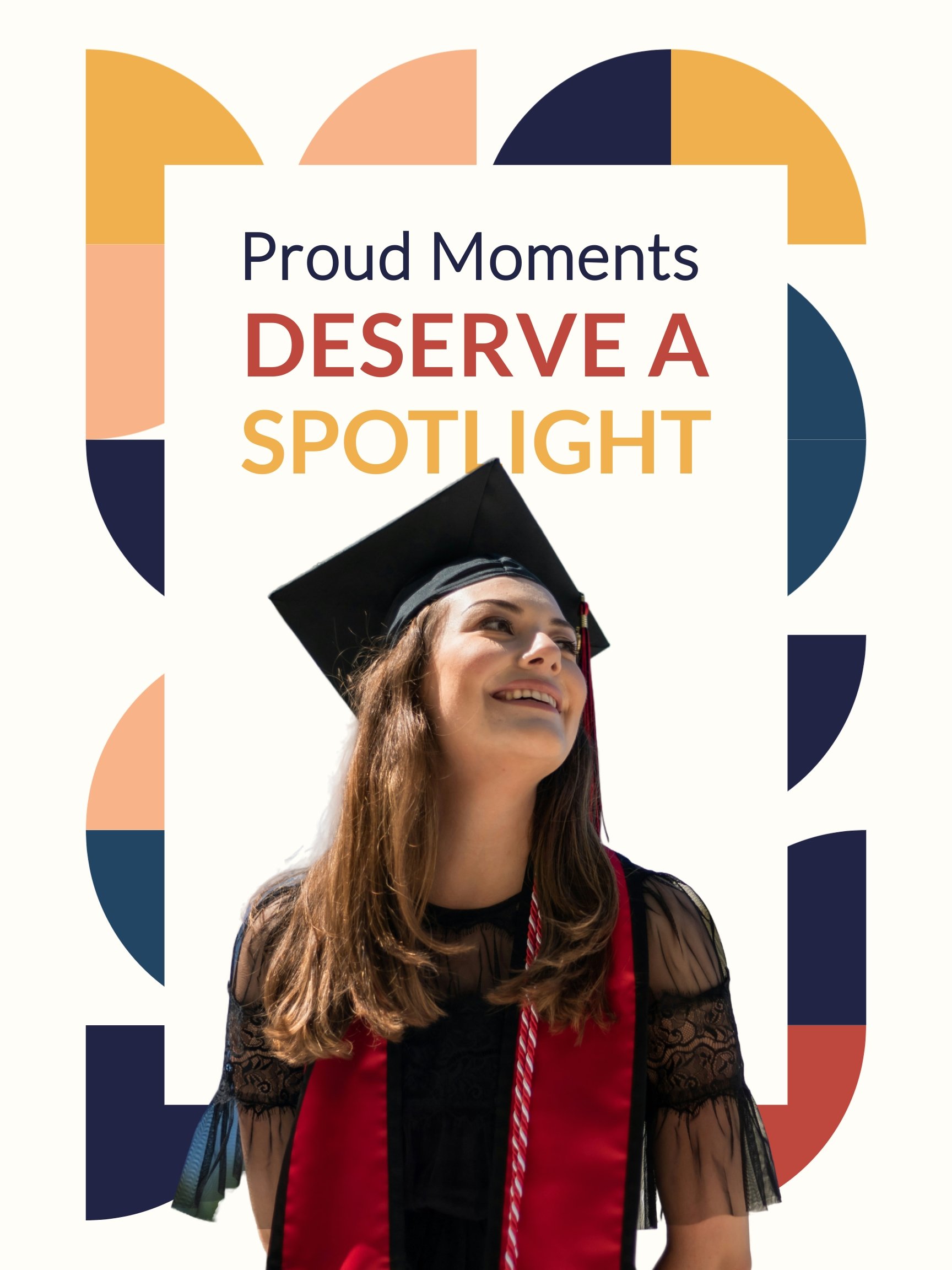Graduation Picture Poster Template