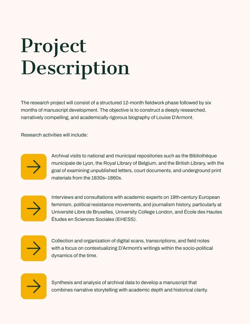 Grant Writing Proposal Template | Visme